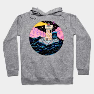 Cotton Candy Lighthouse Hoodie